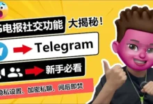 新手必看：电报秘密聊天怎么开启与使用