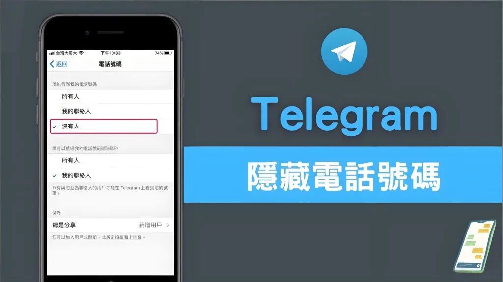 电报怎样防止号码泄露?